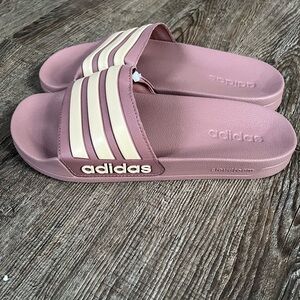 Adidas Blush Pink Slides
